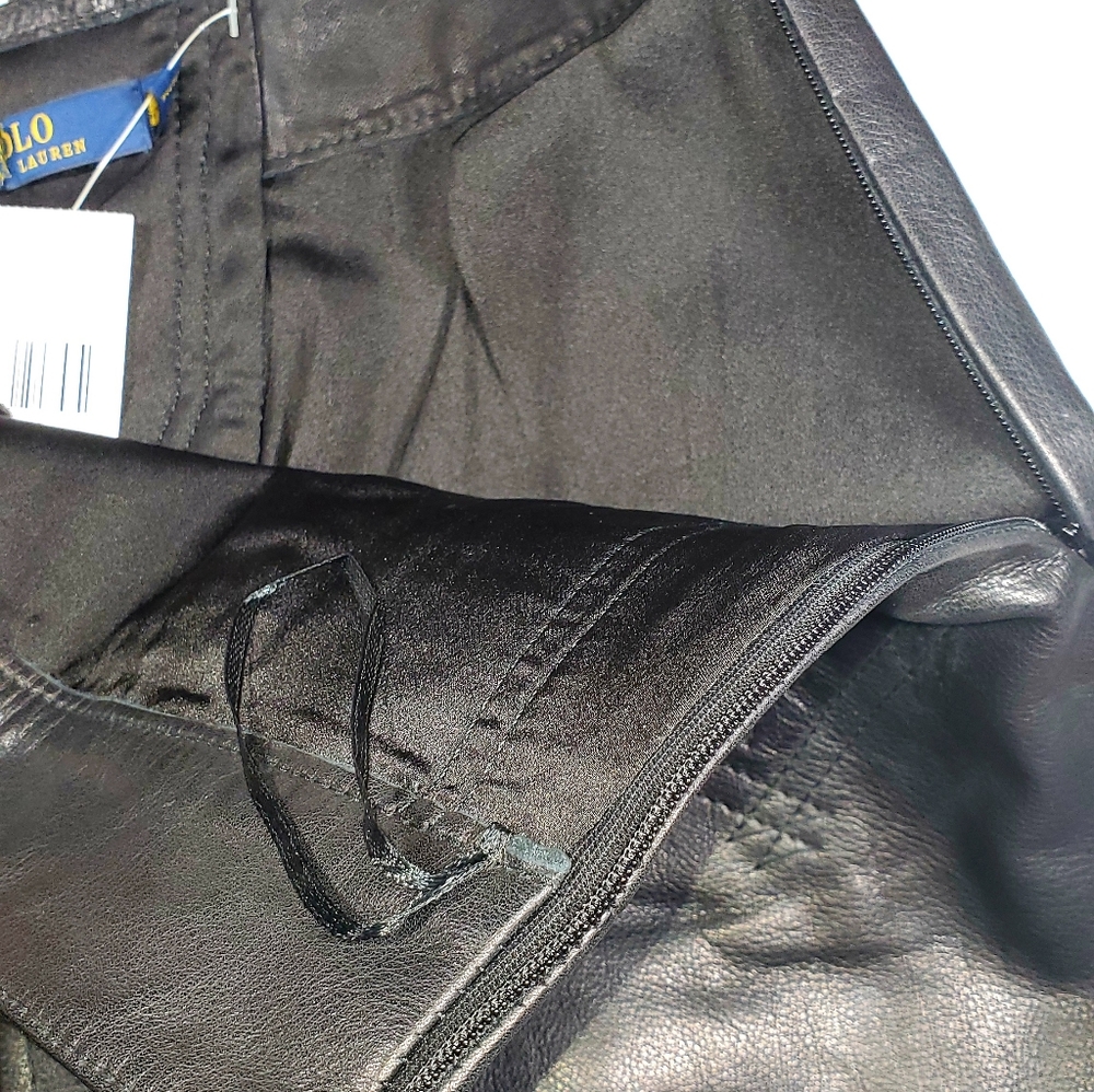 ❤POLO Ralph Lauren soft Leather Sailor buttons ❤ - Picture 6 of 7